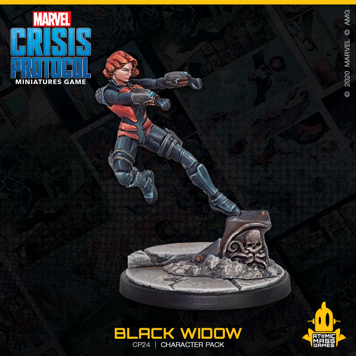 Marvel Crisis Protocol : Hawkeye and Black Widow Character Pack